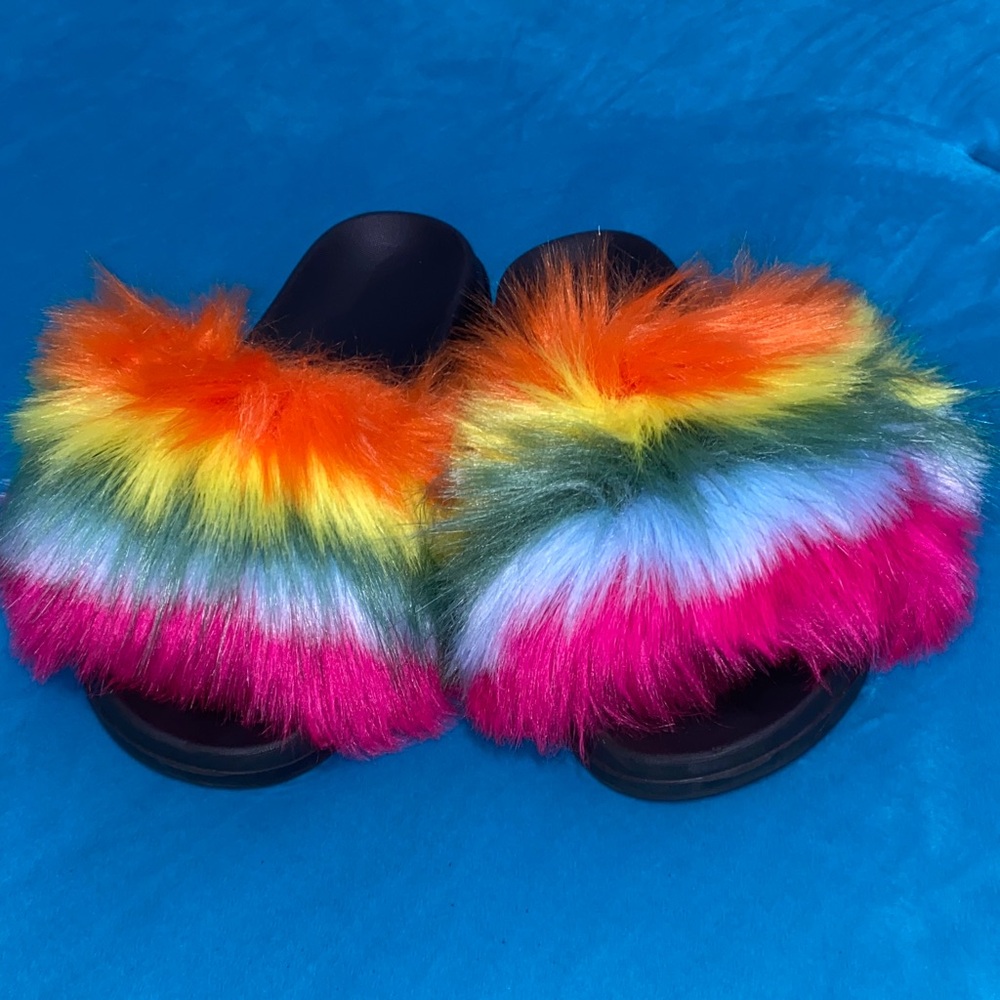 Colorful Furry Slides